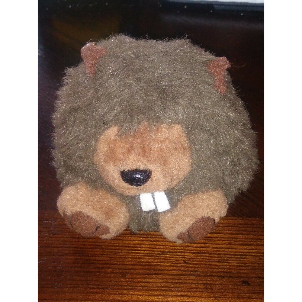 SWIBCO PUFFKINS Beaver #6608 CHOMPER 1994 5" Stuffed Plush